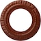 Ekena Millwork Claremont Ceiling Medallion (Fits Canopies up to 7"), 10 5/8"OD x 5 3/4"ID x 1/2"P, Firebrick CM10CLFIF - alternate 1